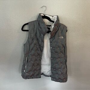 The North Face Charcoal Quilted Vest